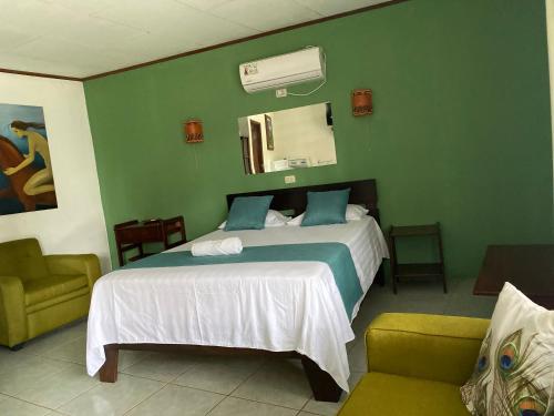 Krevet ili kreveti u jedinici u okviru objekta Hotel Coyote Costa Rica