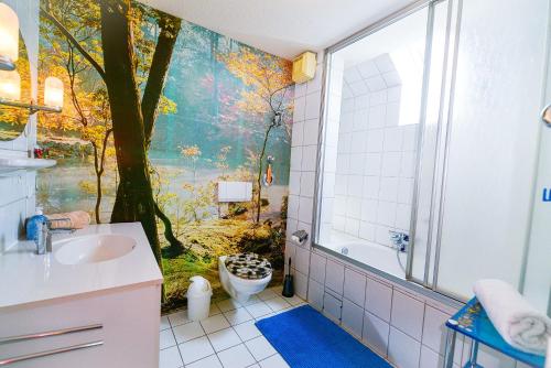 Phòng tắm tại Haus Horizont H14B