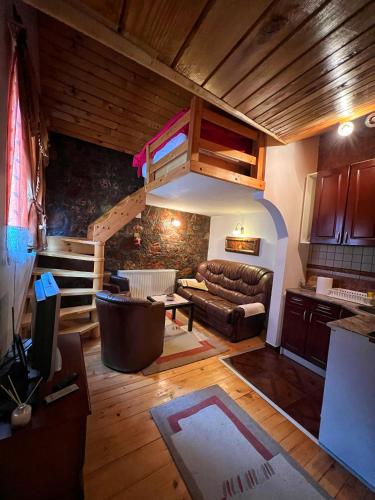 Un lugar para sentarse en Apartmani Vila Vjerra