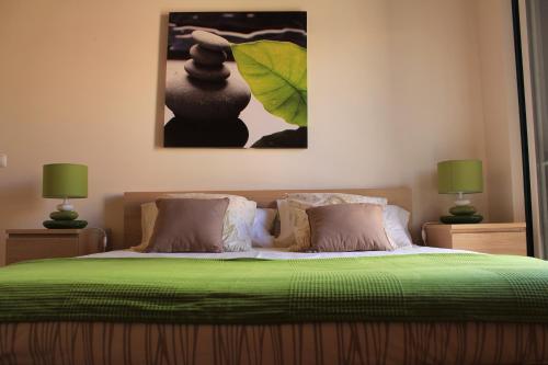 Postel nebo postele na pokoji v ubytování Casa Estelliane