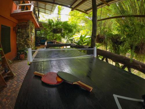 Stolní tenis v ubytování Casa del Pozo Azul - Minca nebo okolí