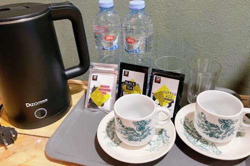 Nego Home Ancient Innにあるコーヒーまたはお茶