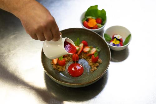 Nourriture dans l'hôtel ou à proximité