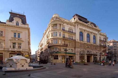 Budova, kde se apartmán nachází