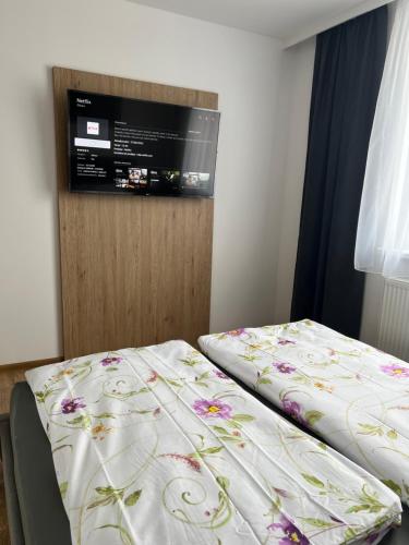 Un ou plusieurs lits dans un hébergement de l'établissement Apartmány U Jelena 3