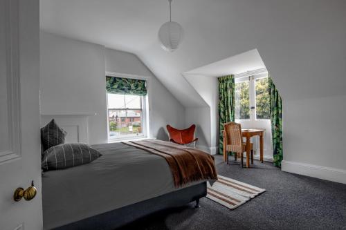 Postel nebo postele na pokoji v ubytování European Style House