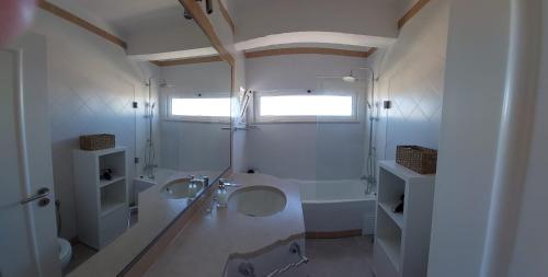 Salle de bains dans l'établissement Apartamento 90m2 com vista mar - Albufeira