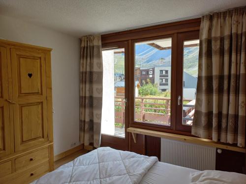 Deux pièces sud-ouest à Tignes, 5 couchages