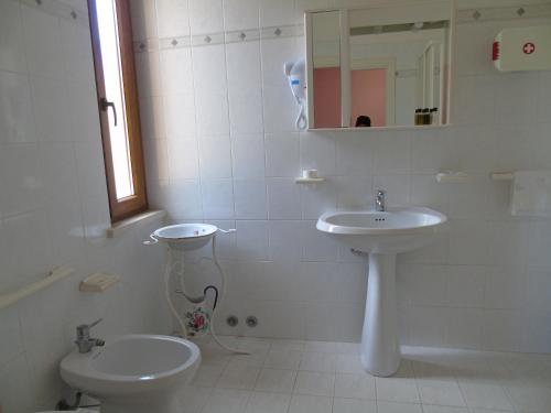 Ванная комната в Agriturismo Camera Rosa