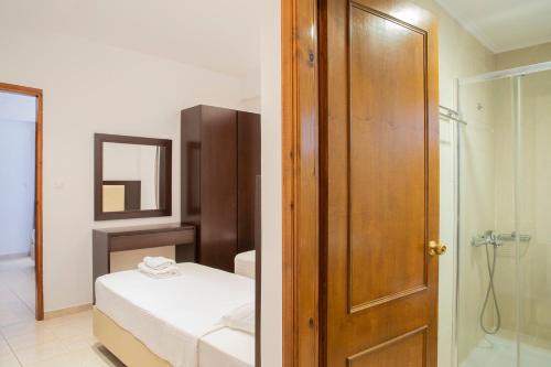 Koupelna v ubytování OCEANA Beach Hotel