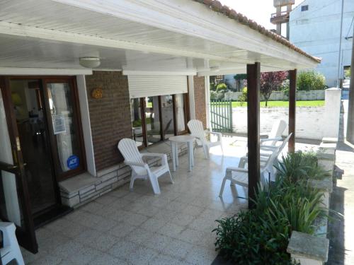 Un balcón o terraza en Hotel Mara