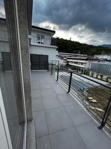 a view of a balcony of a building at Bilo - Apartments for rent in Trento