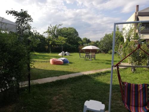 Zahrada ubytování My Erofili