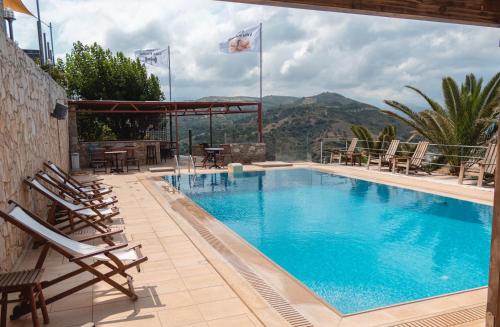 Πισίνα στο ή κοντά στο Villa Pasifai