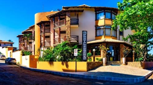 El edificio en el que está el hotel
