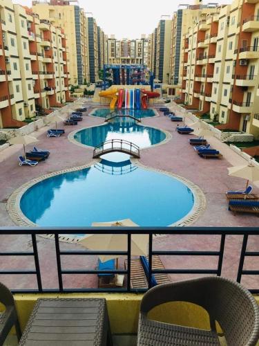 شاليهات للعائلات غرفتين وريسيبشن بمنتجع ريتال فيو الساحل الشمالى