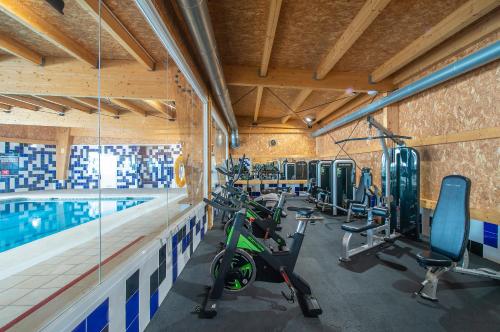 Fitness centrum a/nebo fitness zařízení v ubytování Hotel Benidorm East by Pierre & Vacances