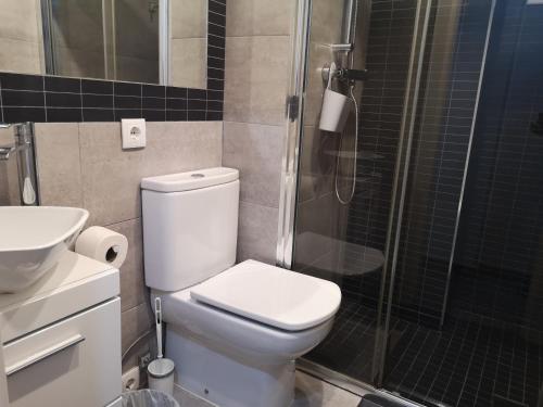Kúpeľňa v ubytovaní ApartEasy - Eixample Center