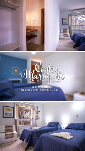 Katil atau katil-katil dalam bilik di Mariapolis Alta Gracia