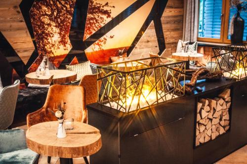 Posezení v ubytování Landhotel Heimathenhof