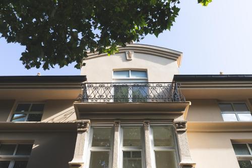 Balkón nebo terasa v ubytování Hostel Villa Miguela