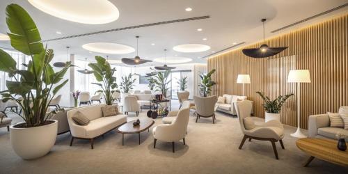 Posezení v ubytování Aminess Laurel Khalani Hotel