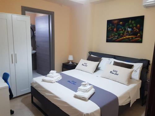 Postel nebo postele na pokoji v ubytování B&B Bonlet