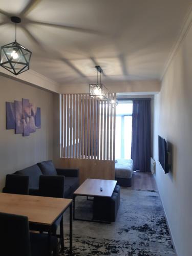 Χώρος καθιστικού στο Jazzy Apartment, Kechi House Tsaghkadzor