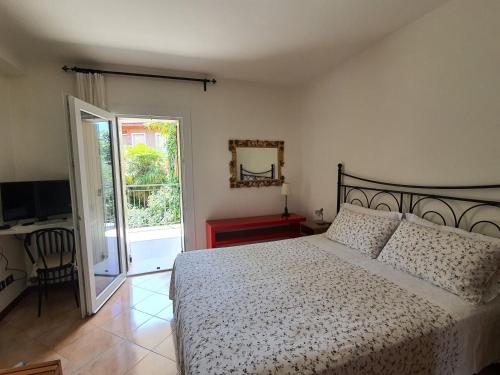 Postel nebo postele na pokoji v ubytování Albergo Campagnola