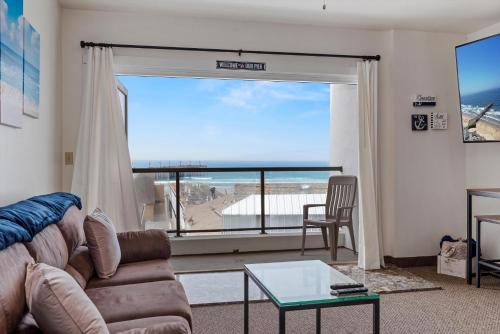Zona de estar de Beach House Inn & Suites
