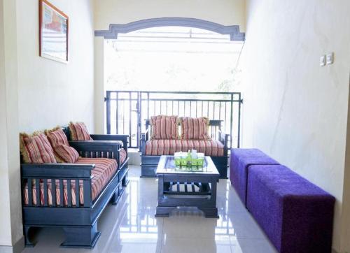 Un lugar para sentarse en Hotel Manggala Syariah