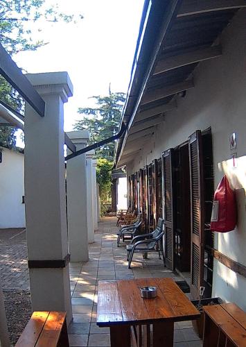 Balkón nebo terasa v ubytování Kuru-Kuru Guesthouse