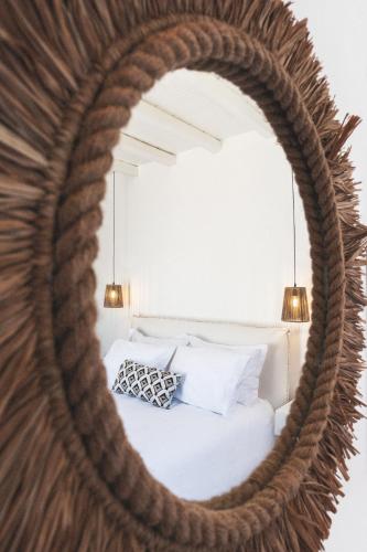 Cama o camas de una habitación en Nautilus Serifos