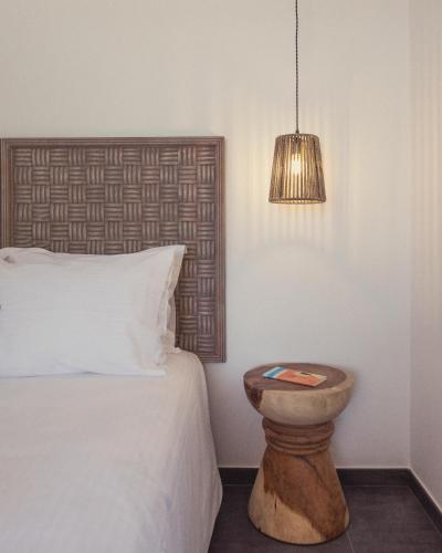 Cama o camas de una habitación en Nautilus Serifos