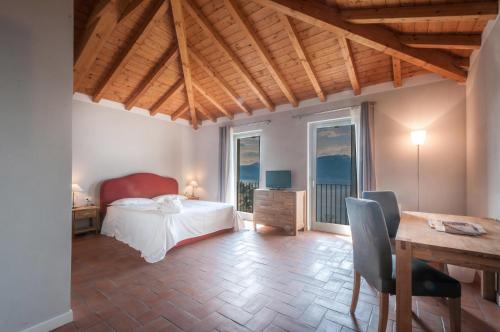 Postel nebo postele na pokoji v ubytování Locanda Pozzetto