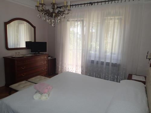Cama o camas de una habitación en Guest house Marcel