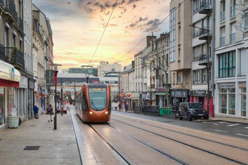 Appart Gare TGV vue panoramique sur la ville