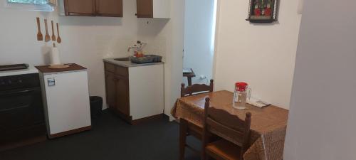Kuchyň nebo kuchyňský kout v ubytování Apartman Paje