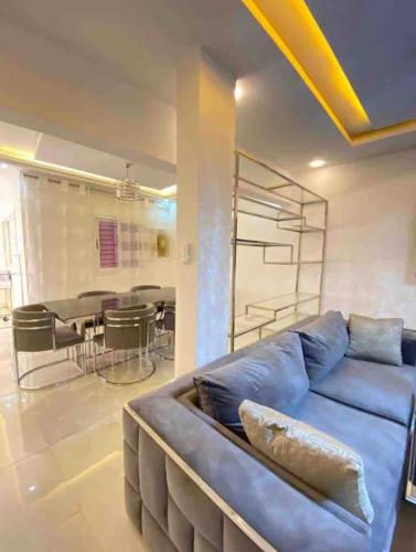 Posezení v ubytování Appartement Luxe idéalement situé à Dakar