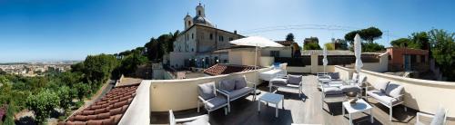 Monastero dei Santiにあるバルコニーまたはテラス