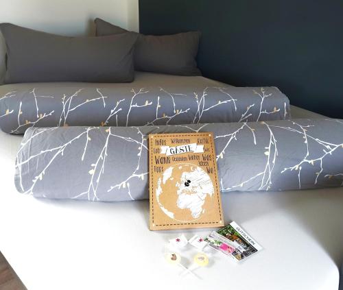 Postel nebo postele na pokoji v ubytování Ferienwohnung Sophia
