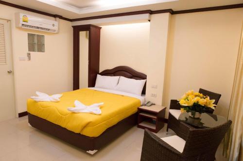 Katil atau katil-katil dalam bilik di Honey House 3