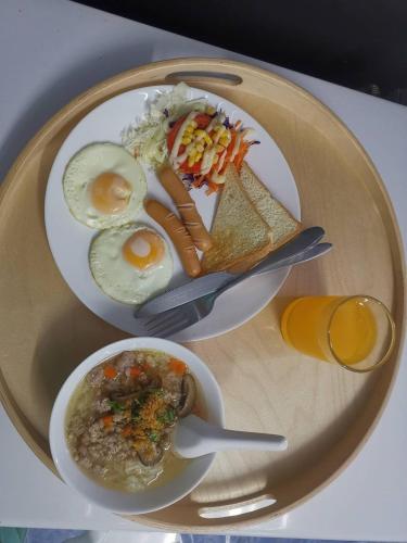 Mad på bed and breakfast-stedet eller i nærheden