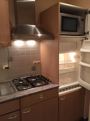Η κουζίνα ή μικρή κουζίνα στο Residence la Fraisiere