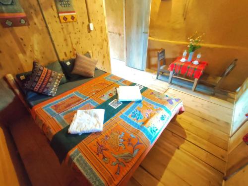 Posezení v ubytování Dồn Dao Homestay