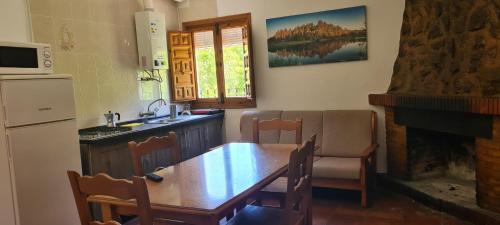 Dapur atau dapur kecil di Alojamiento Turístico El Pantano de Cazorla