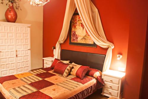 Katil atau katil-katil dalam bilik di Hostal Hispalis