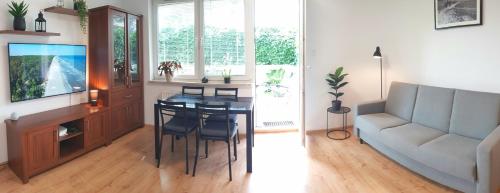 Fotografia z galérie ubytovania Apartament Marina Primore - blisko morza, ogrodek v destinácii Gdansk