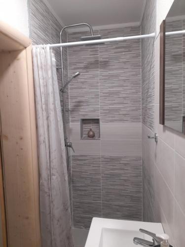 Koupelna v ubytování Apartmani Pejovic