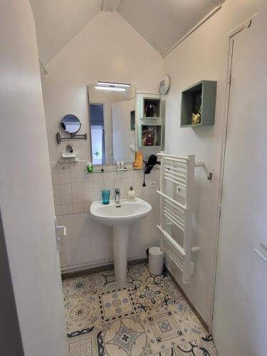 Kúpeľňa v ubytovaní Appartement style loft en centre ville